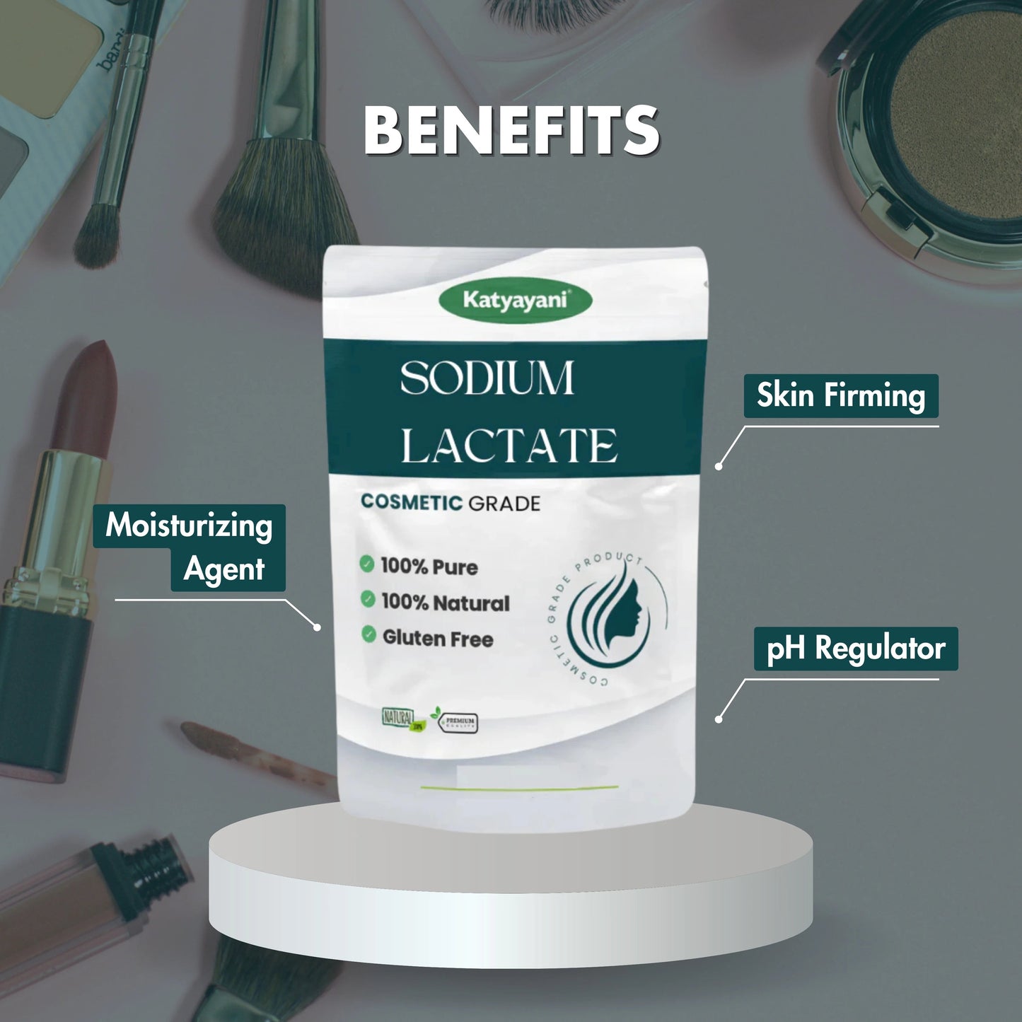 GGV Sodium Lactate | Cosmetic Grade 946 ml Green Garden Vibes Grades