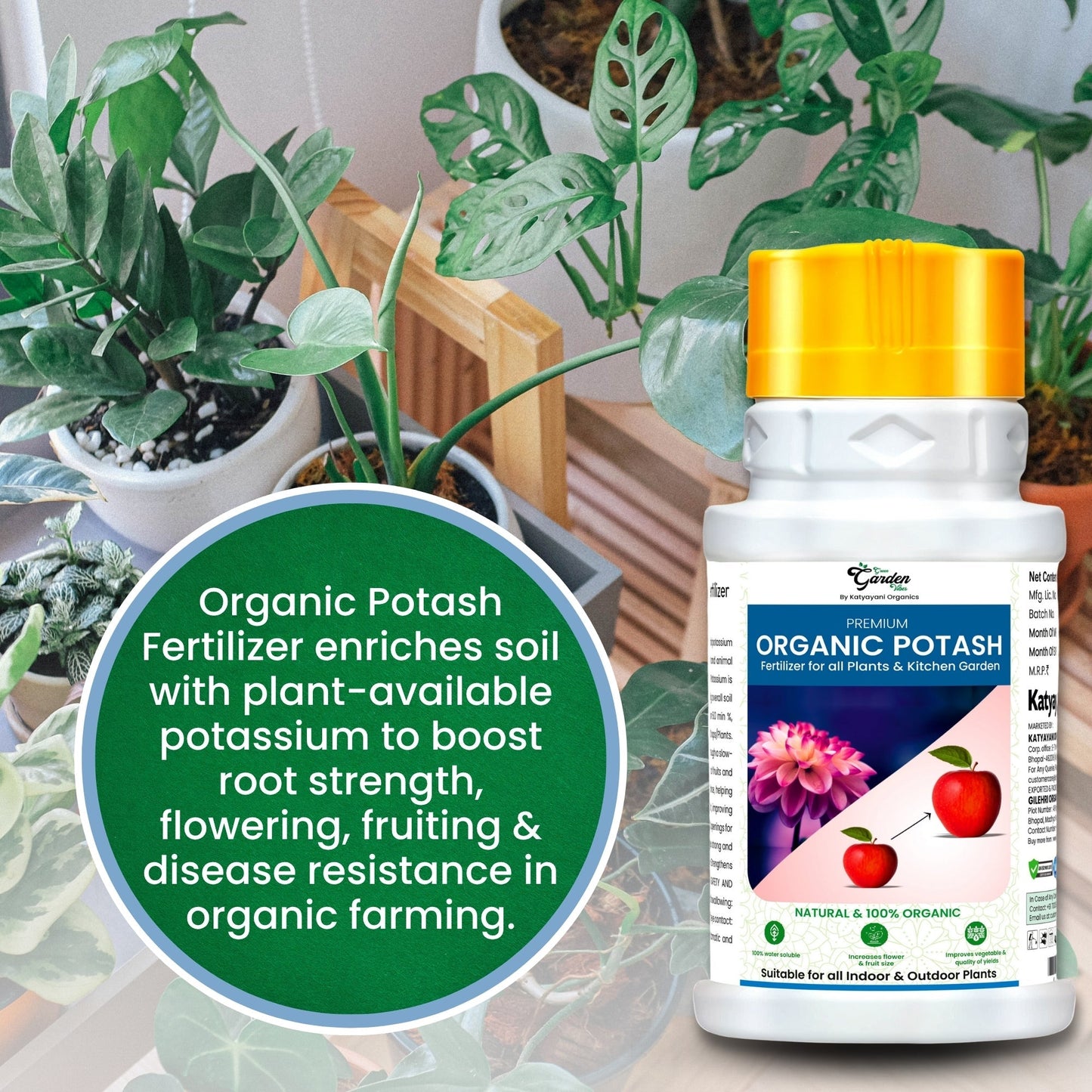 GGV Organic Potash Fertilizer Green Garden Vibes Canada