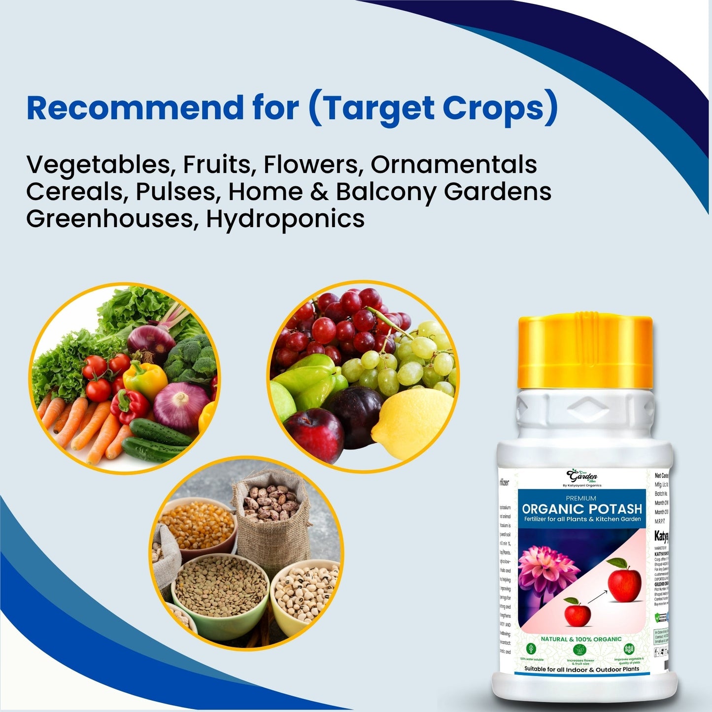 GGV Organic Potash Fertilizer Green Garden Vibes Canada