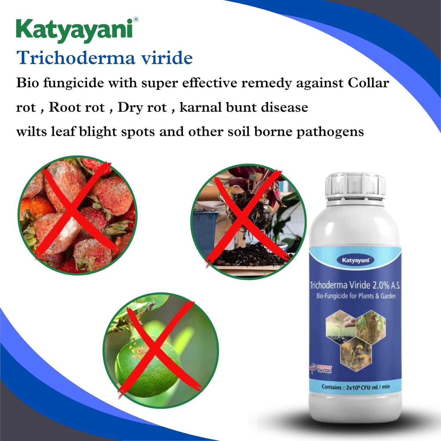 Trichoderma viride Bio fungicide Green Garden Vibes