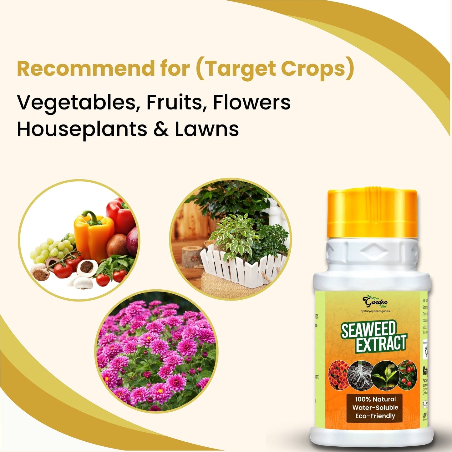 GGV Organic Seaweed Extract Fertilizer Green Garden Vibes