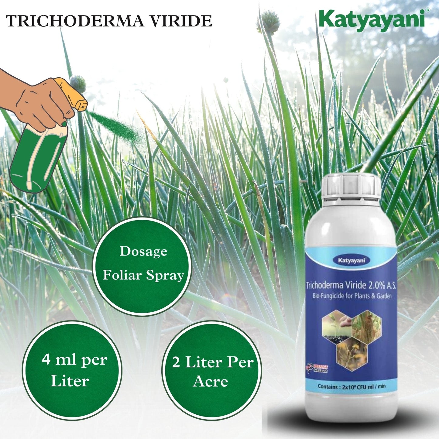 Trichoderma viride Bio fungicide Green Garden Vibes