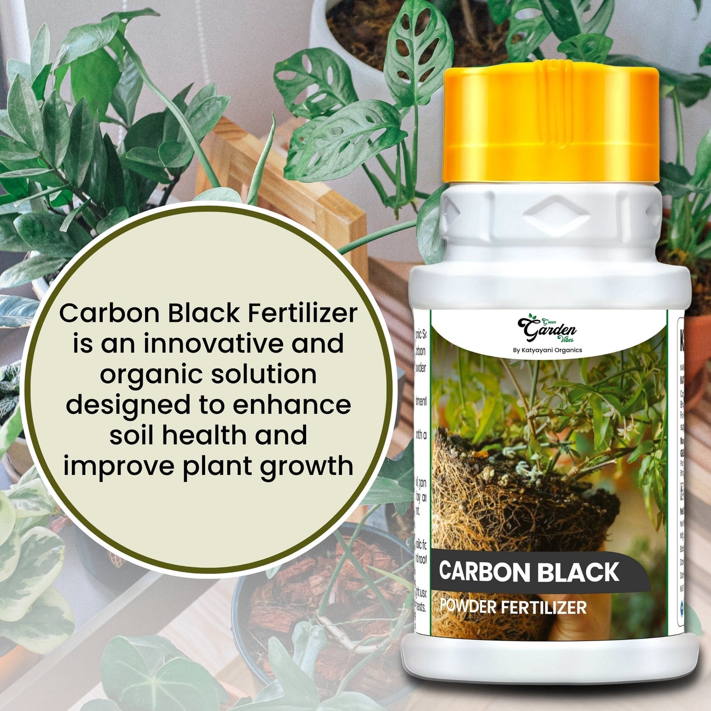 GGV Carbon Black Fertilizer Green Garden Vibes Canada