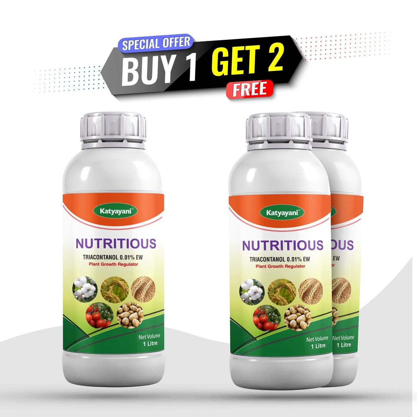 GGV Nutritious – Buy 1 Get 2 Free Growth Booster Green Garden Vibes Canada