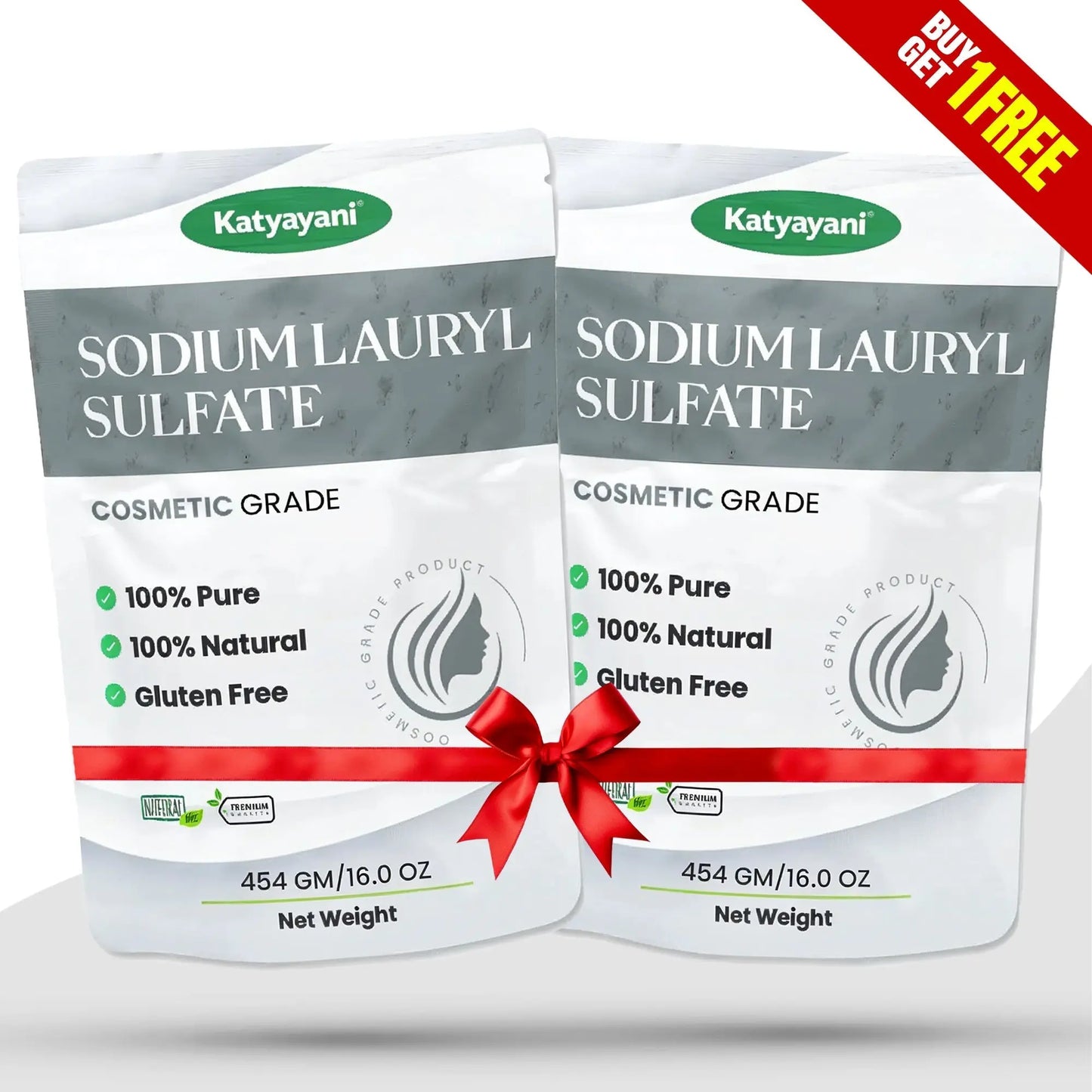 GGV Sodium Lauryl Sulfate (SLS) Cosmetic Grade 454 gm | Buy 1 Get 1 Free | High-Purity Foaming & Cleansing Agent for Personal Care Formulations Green Garden Vibes Canada