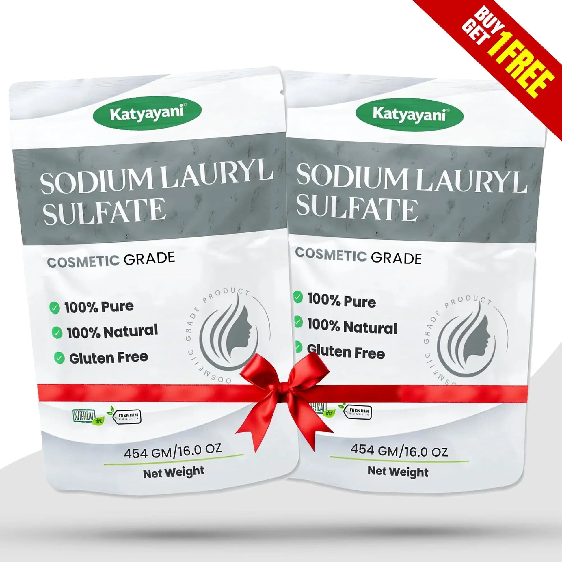 GGV Sodium Lauryl Sulfate (SLS) Cosmetic Grade 454 gm | Buy 1 Get 1 Free | High-Purity Foaming & Cleansing Agent for Personal Care Formulations Green Garden Vibes Canada