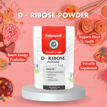GGV D-Ribose Powder-Food Grade |Supports Muscle Recovery |Promotes Heart Health Green Garden Vibes Grades