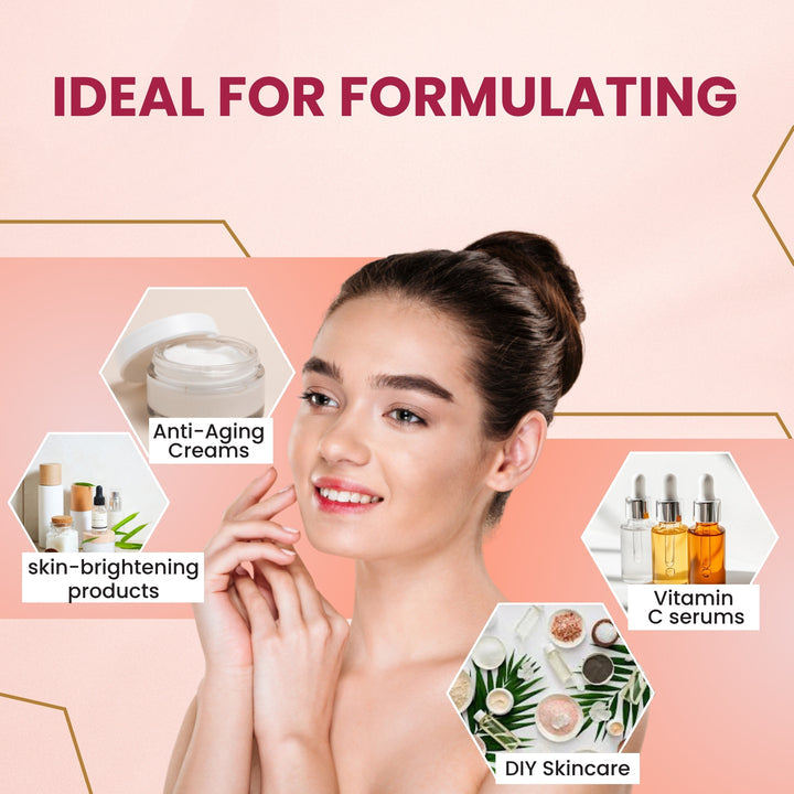 GGV Ferulic Acid Powder-Cosmetic Grade 28gm/ OZ | Anti-Aging Properties |Natural Antioxidant Green Garden Vibes Grades