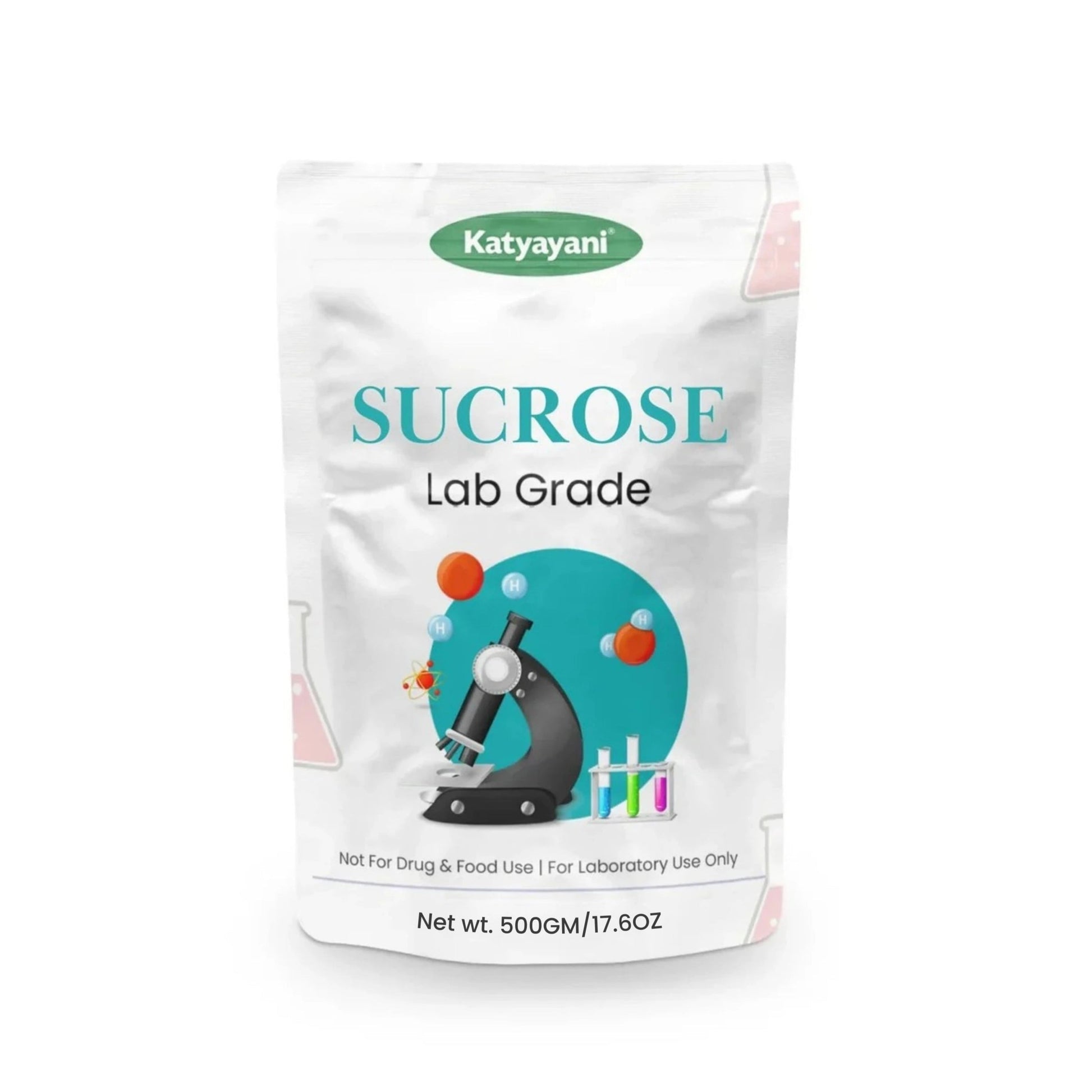 GGV Sucrose: Lab Grade (500gm (17.6oz)) Green Garden Vibes Grades