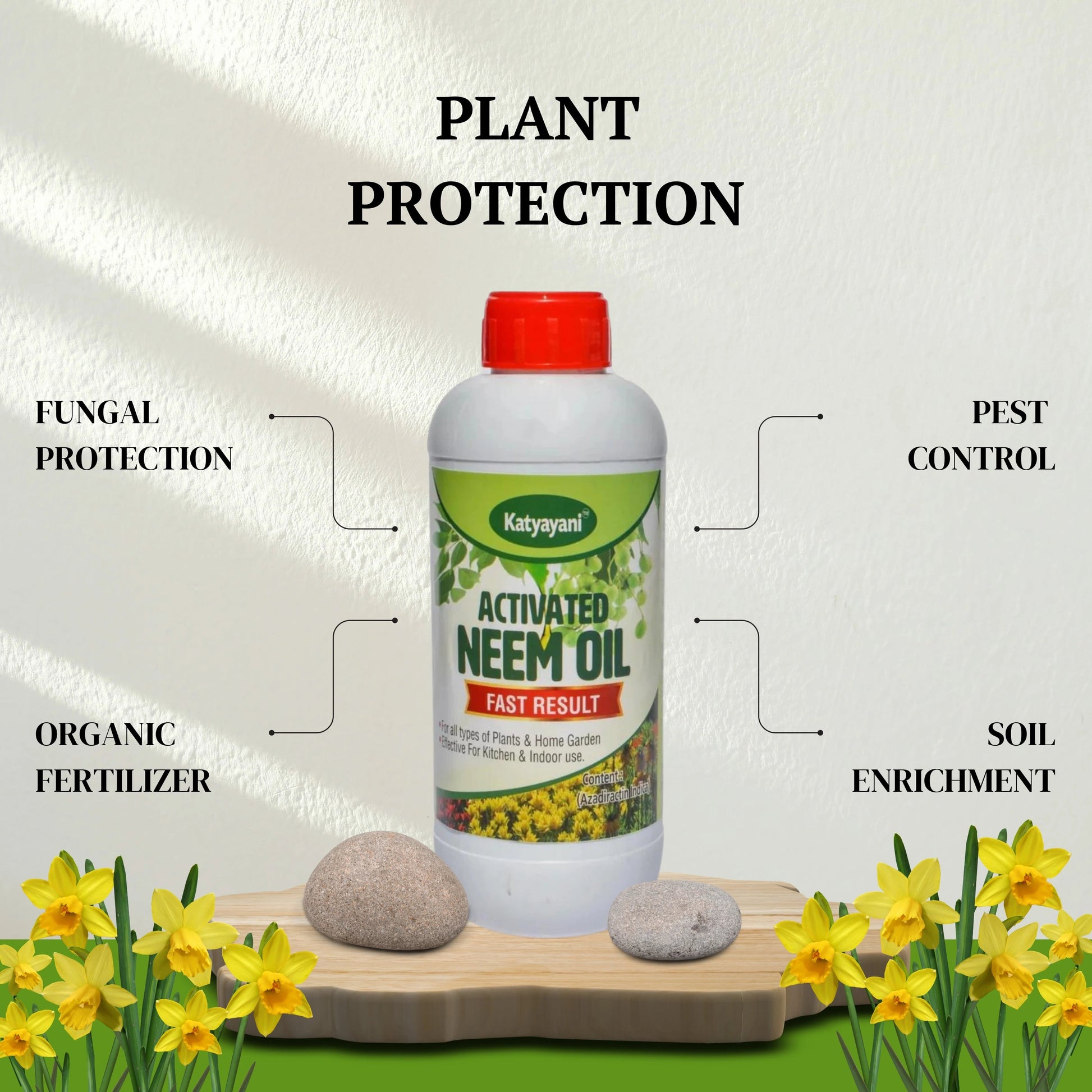 GGV Activated Neem Oil Green Garden Vibes