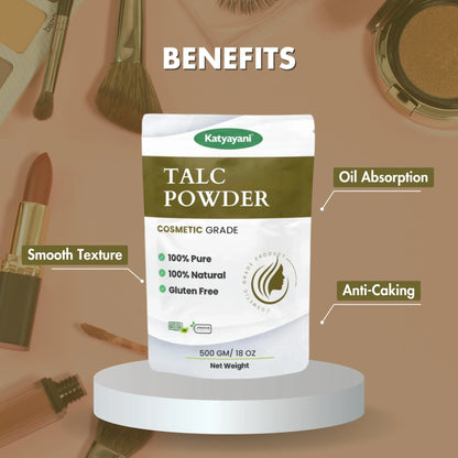 GGV Talc Powder, 500gm (18oz)-Cosmetic Grade Green Garden Vibes Grades