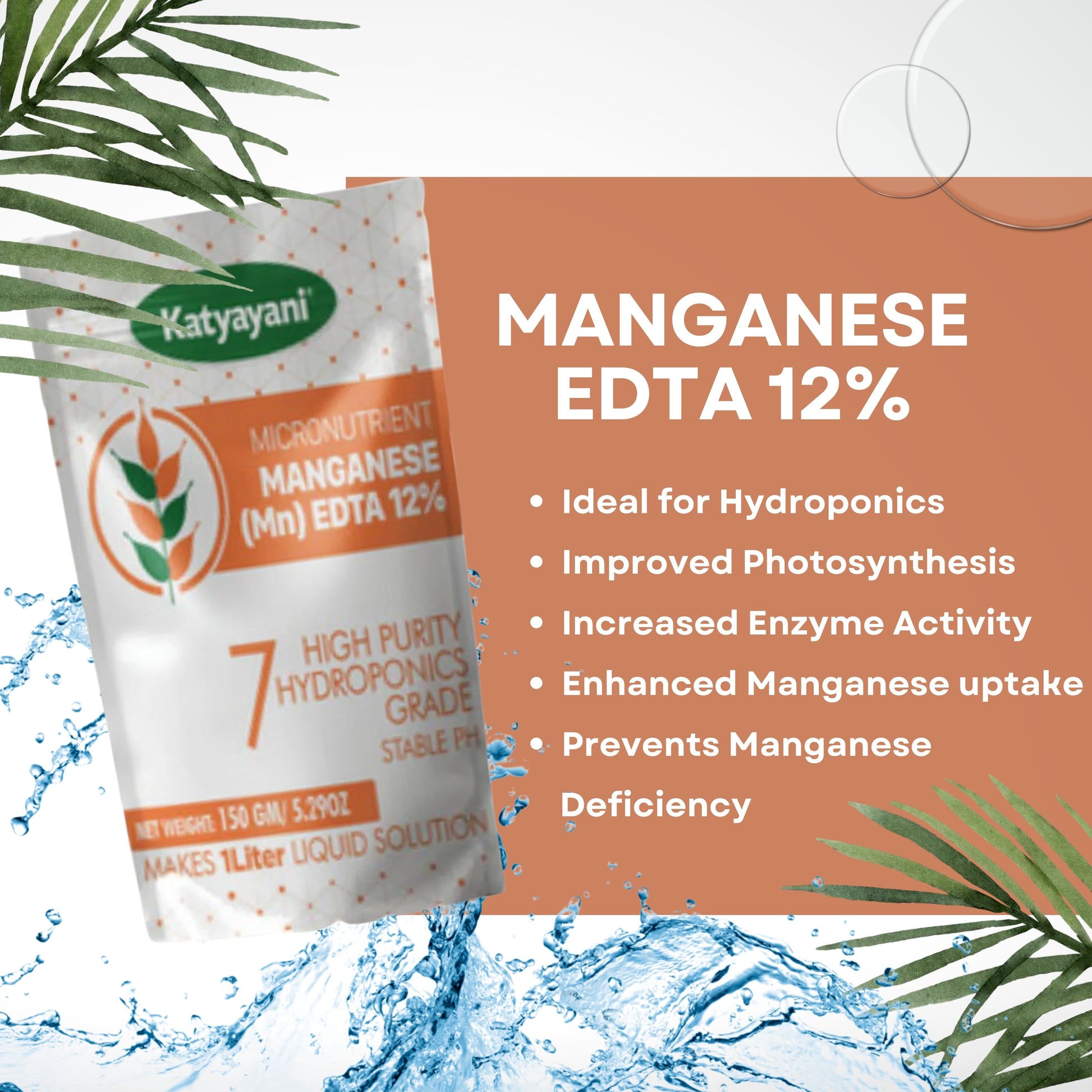 GGV Manganese EDTA 12% Green Garden Vibes Hydroponics