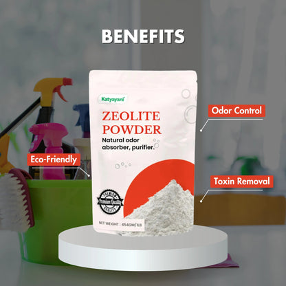 GGV Zeolite Powder 454 gm (1lb)-Cleaning Grade | Natural Detox & Cleaning Solution Green Garden Vibes Grades