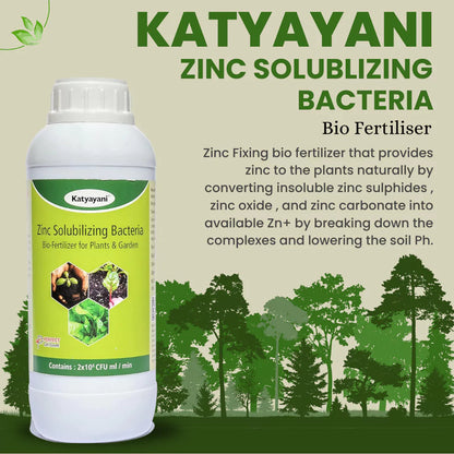 GGV Zinc Solubilizing Bacteria Bio Fertilizer Green Garden Vibes