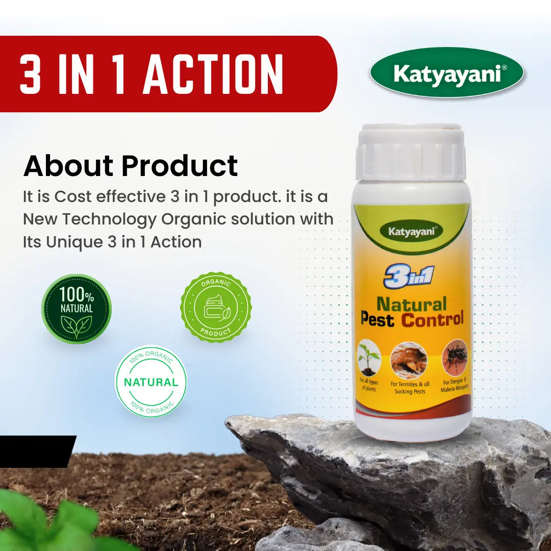 GGV 3in1 Organic Pesticide (All-in-One Plant Protection) Green Garden Vibes Canada