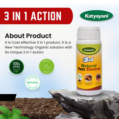 GGV 3in1 Organic Pesticide (All-in-One Plant Protection) Green Garden Vibes Canada