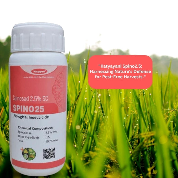 GGV Spinosad 2.5 % SC (Organic Insecticide for Home & Commercial Use) Green Garden Vibes Canada