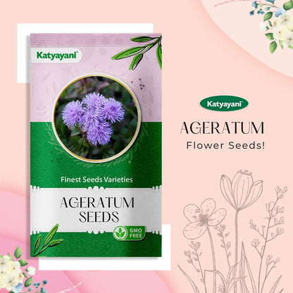 GGV Ageratum Flowering Seeds