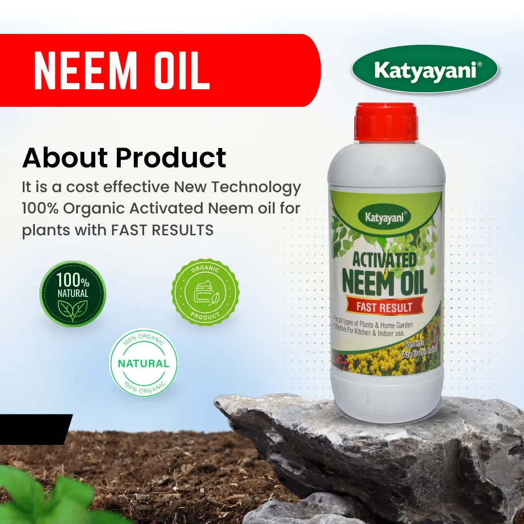 GGV Activated Neem Oil Green Garden Vibes
