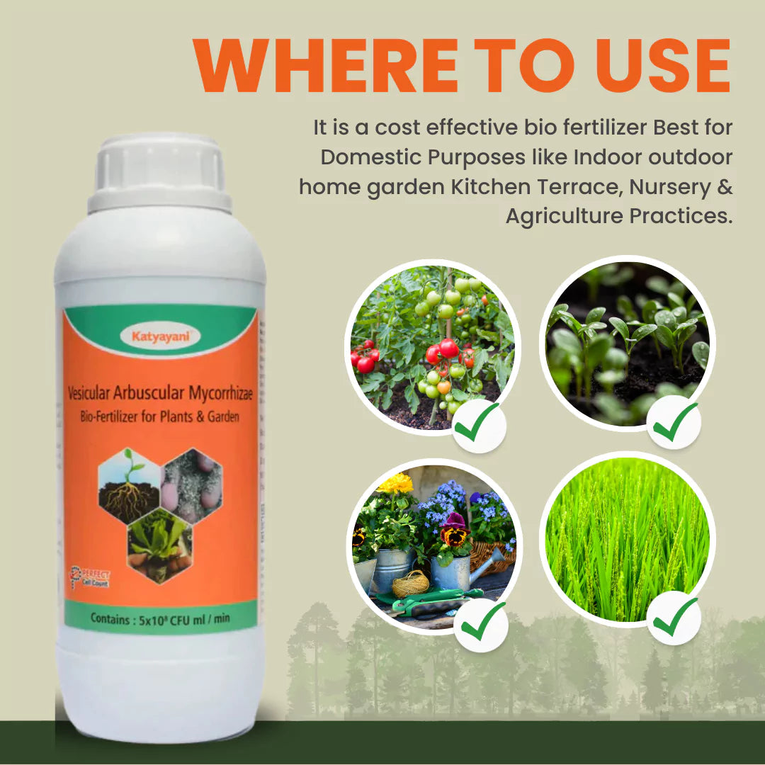 GGV Vesicular Arbuscular Mycorrhiza | Bio fertilizer Green Garden Vibes