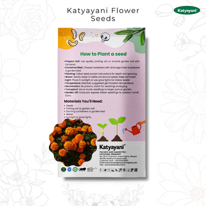 GGV Zinnia Lilliput Mix Flowering Seeds (600 Seeds per Packet)