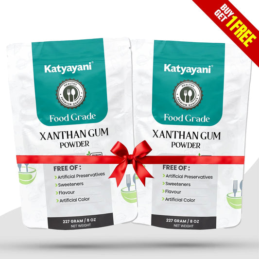 GGV Xanthan Gum 227 gm (8 oz) – Food Grade Powder | Buy 1 Get 1 Free | Natural Thickener, Stabilizer & Emulsifier for Gluten-Free Baking and Sauces Green Garden Vibes Canada