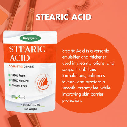 GGV Stearic Acid-Cosmetic Grade Green Garden Vibes Grades