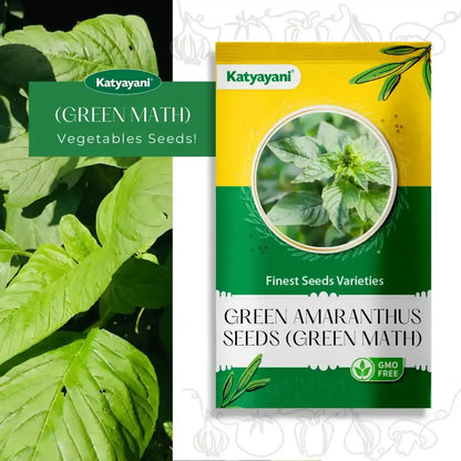 GGV Green Amaranthus (Green Math) Vegetable seeds