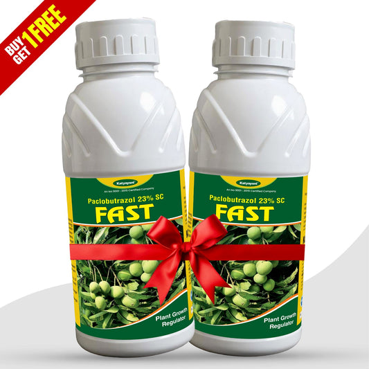 Buy 1 Get 1 Free – Katyayani FAST Paclobutrazol 23% SC | Plant Growth Regulator for Mango & Vegetables | Global Farming Green Garden Vibes Canada