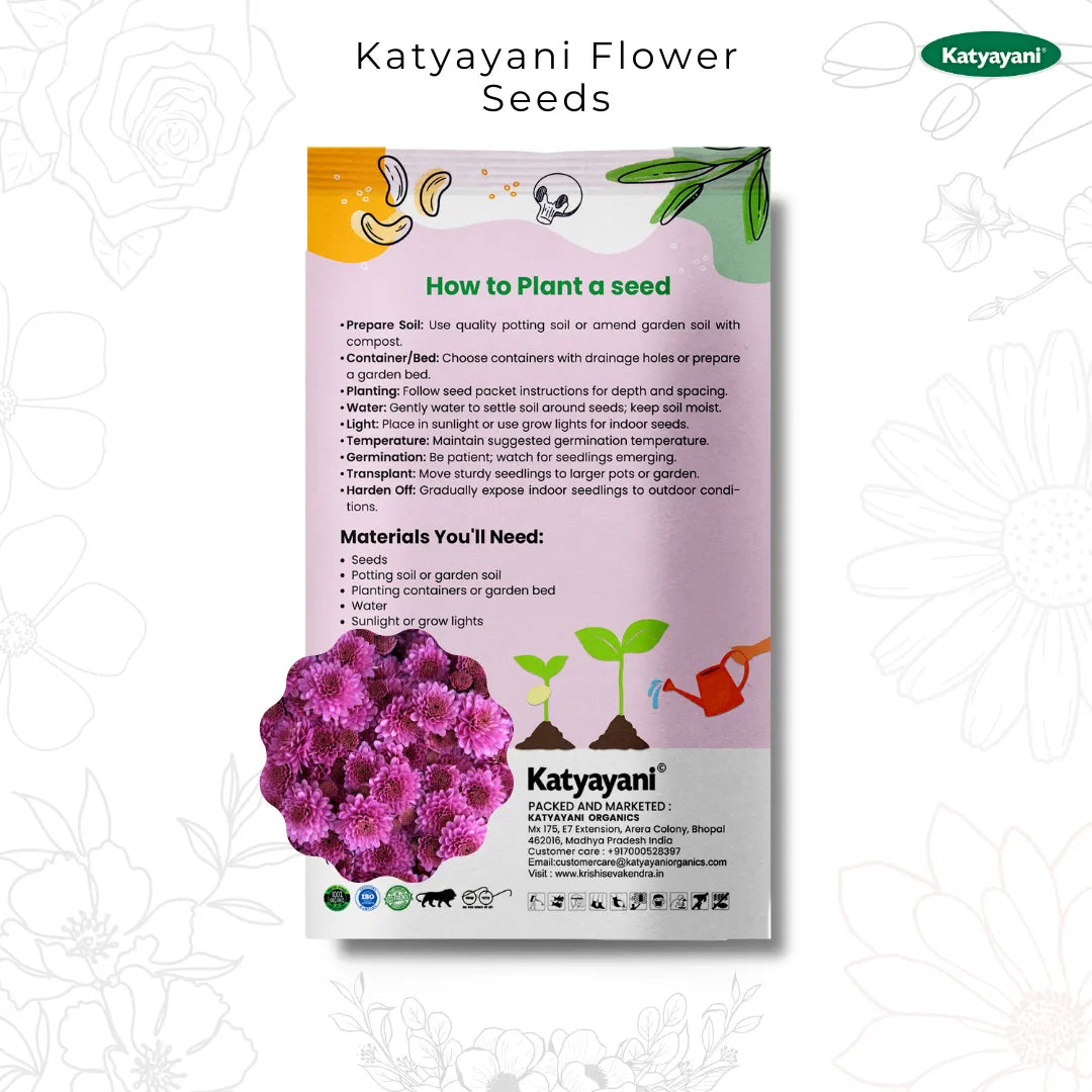 GGV Chrysanthemum Mix Flowering Seeds