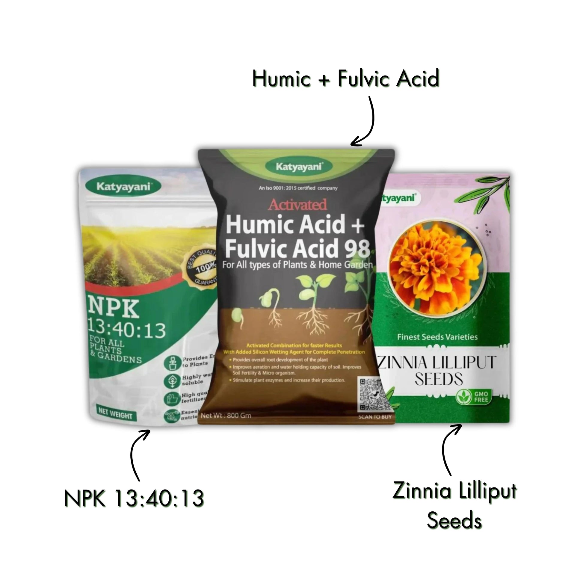 GGV Zinna Grow It Yourself Kit Green Garden Vibes Canada