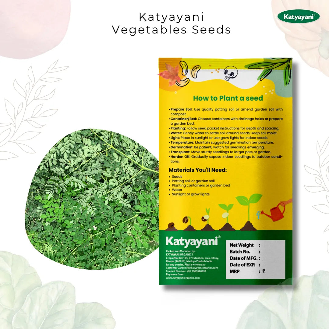 GGV Drumstick(moringa) Vegetable Seeds (10 Seeds per Packet)