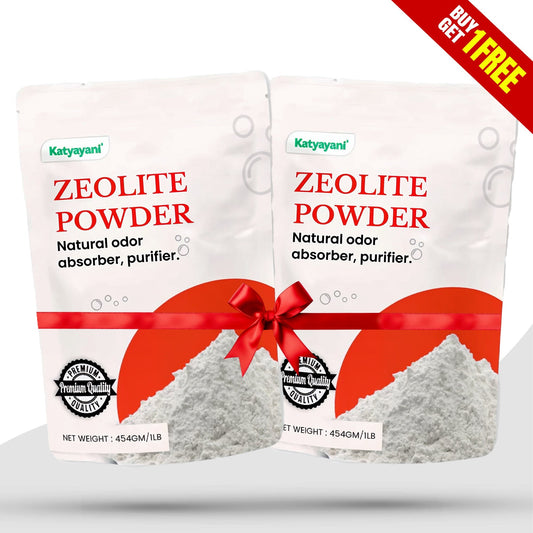 GGV Zeolite Powder 454 gm (1lb) – Cleaning Grade | Buy 1 Get 1 Free | Natural Detox & Eco-Friendly Cleaning Solution Green Garden Vibes Canada
