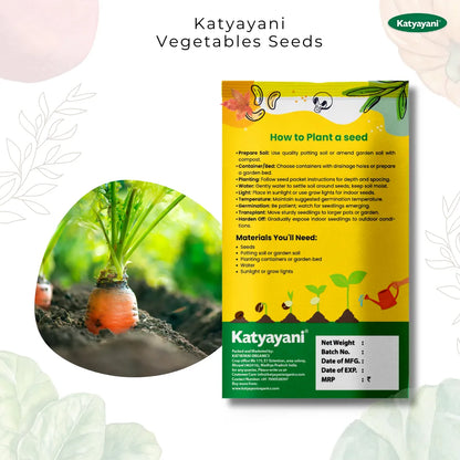 GGV Desi Carrot (long) Vegetable Seeds