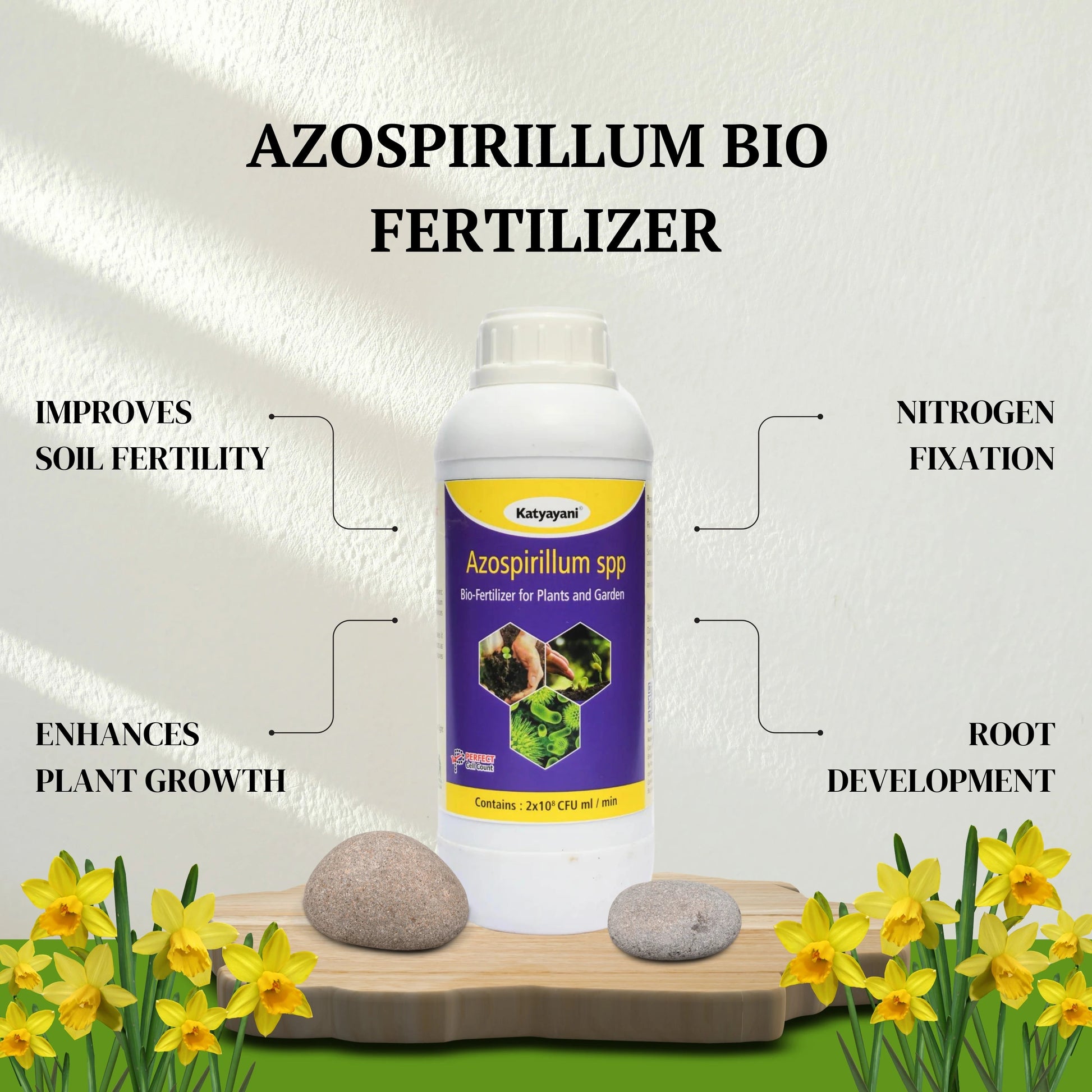 GGV Azospirillum Bio Fertilizer Green Garden Vibes Canada