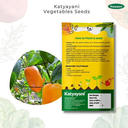 GGV Yellow Capsicum Seeds