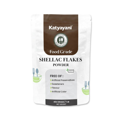 GGV Shellac Flakes 454 gm (1lb)- Food Grade Green Garden Vibes Grades