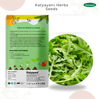 GGV Arugula (Rocket leaves) Herb Seeds