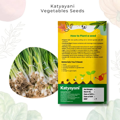 GGV Green Onion (Leek) Vegetable Seeds