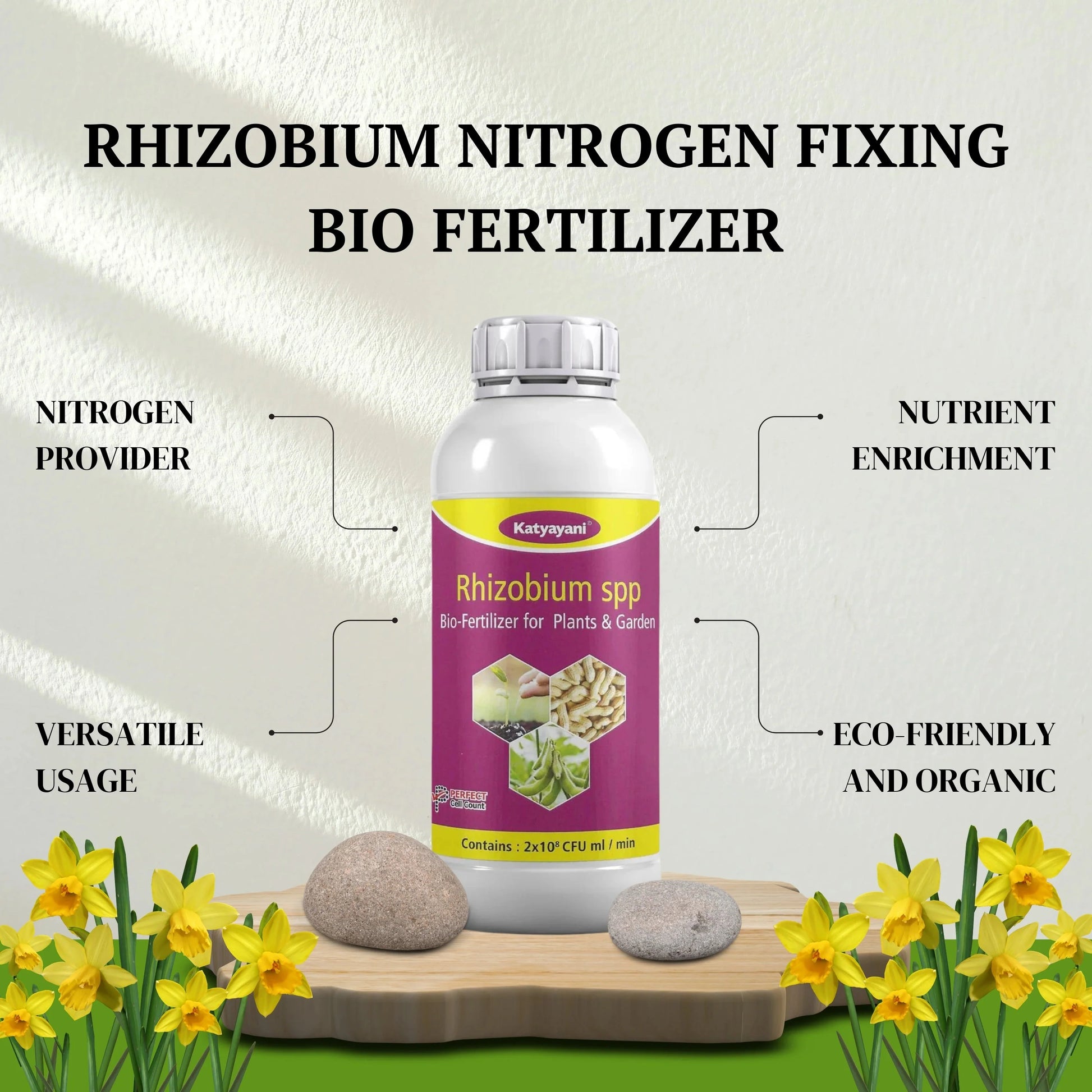 GGV Nitrogen Rhizobium Fixing Fertilizer Green Garden Vibes Canada