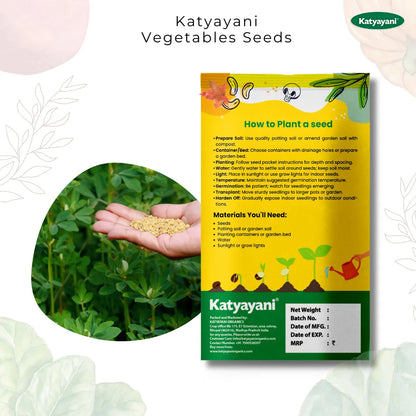 GGV Fenugreek  (Methi) Microgreen Seeds