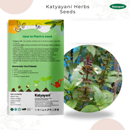 GGV Tulsi  (Holy Basil) Herb seeds
