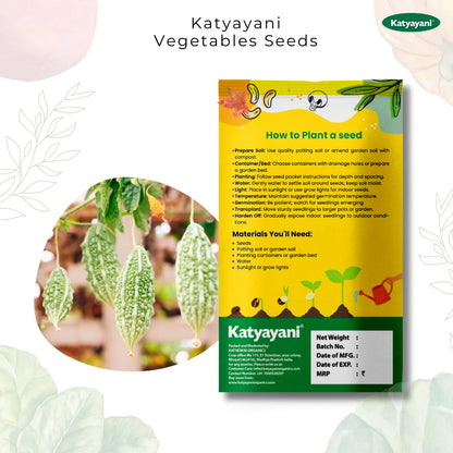 GGV Bittergourd (Green long) Vegetable Seeds