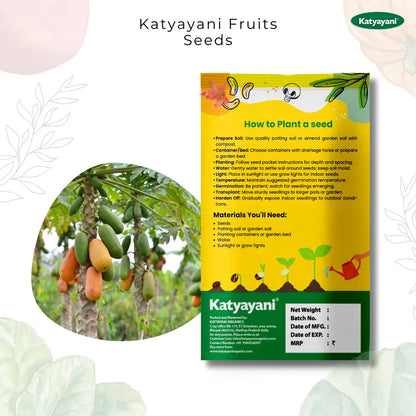 GGV Papaya Fruit Seeds (100 seeds/packet)