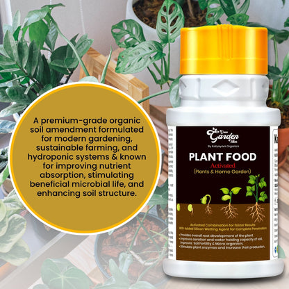 GGV Activated Humic Acid + Fulvic Acid 98% | Organic Soil Conditioner & Plant Growth Enhancer Green Garden Vibes Canada
