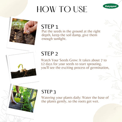 GGV Fenugreek (Methi) Vegetable Seeds
