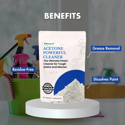 GGV Acetone Powerful Cleaner for Home, Business, and Industry 473 gm Green Garden Vibes Grades