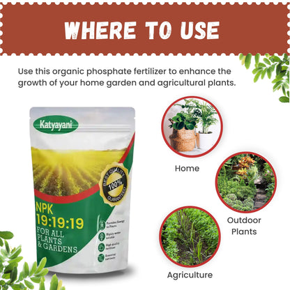 GGV Liquid fertiliser NPK 19 19 19 100% Green Garden Vibes Canada
