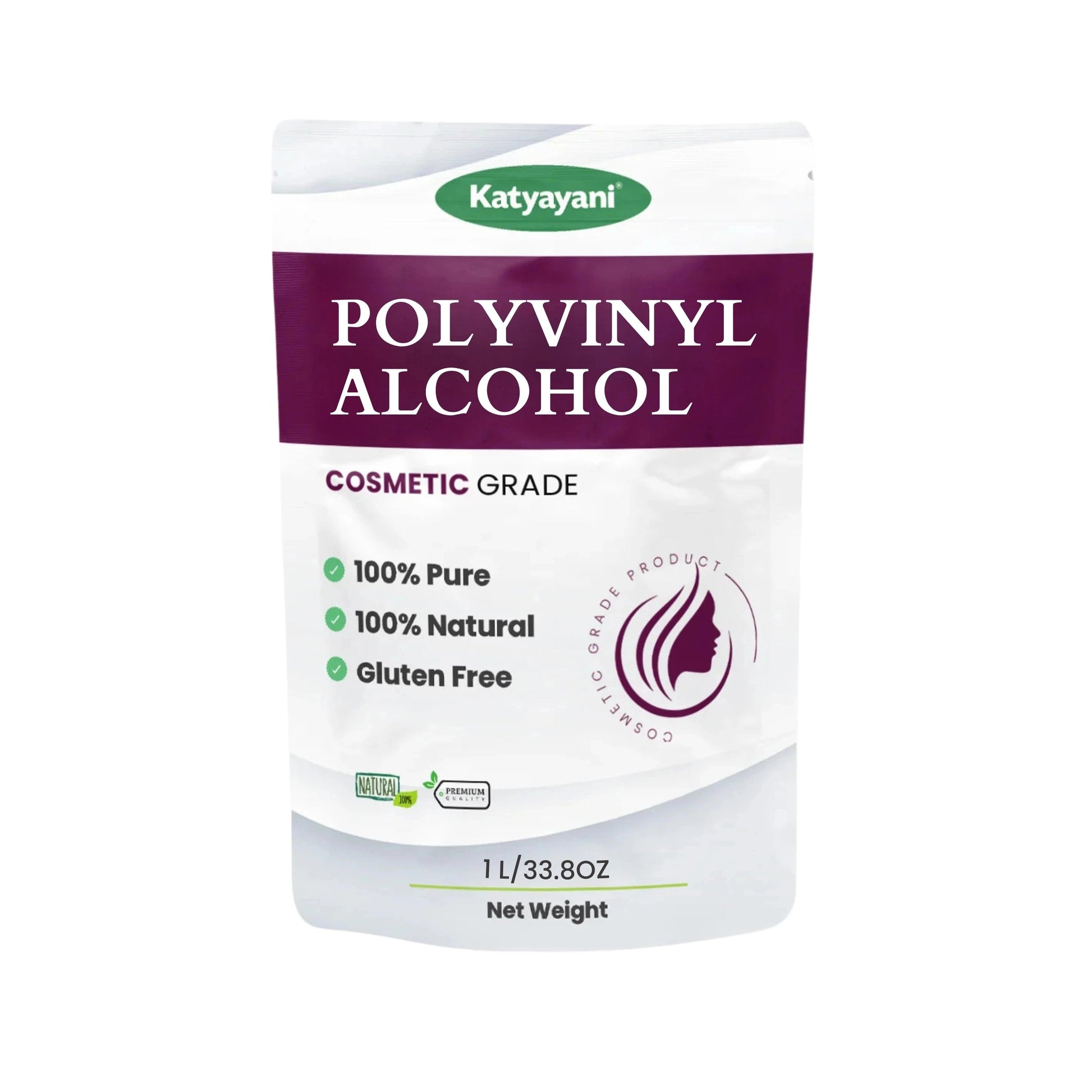GGV Polyvinyl Alcohol 1L- Cosmetic Grade Green Garden Vibes Grades