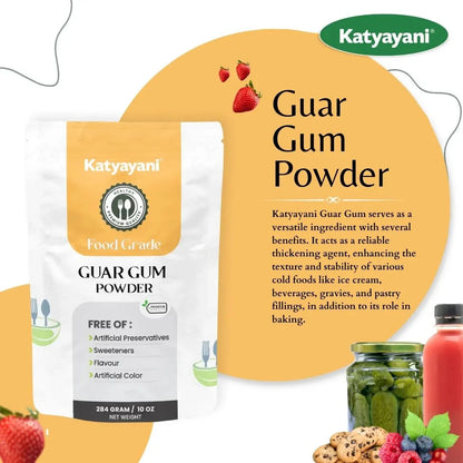 Guar Gum Powder 284 gm (10 oz)-Food Grade Green Garden Vibes Grades